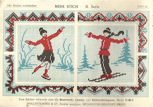 DMC borduurboekje Merk Stich II serie - 4