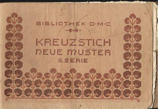 DMC borduurboekje Kreuzstich Neue Muster II serie - 1