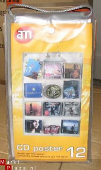 CD Poster AM voor 12 cd's, DVD's, MD's, Cards NEW - 1