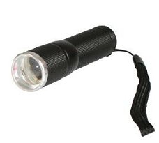 Led Zaklamp - Flashlight 1 watt. met 3 functies.
