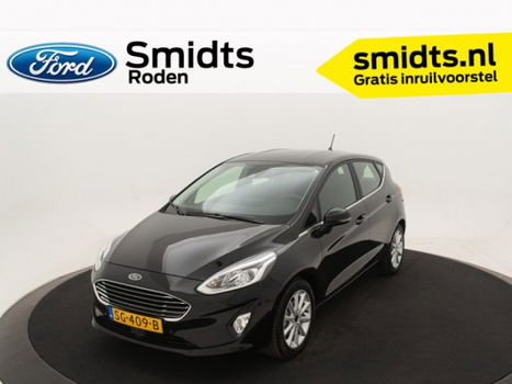 Ford Fiesta - 1.0 EcoBoost 100 pk Titanium Navigatie | Adaptive Cruise | ClimateControl - 1