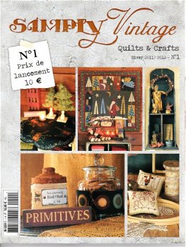 Simply Vintage Quilts & Crafts. Nr. 1 2011/2012 - 1