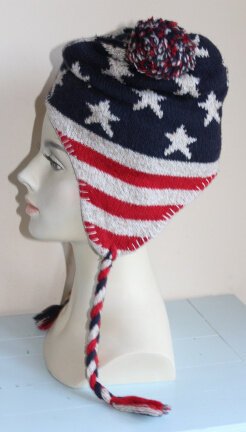 Muts stars and stripes motief - Afbeelding 2