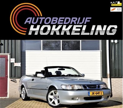 Saab 9-3 Cabrio - 2.0 Turbo Aero ; Leder+Viggen spoiler set - 1