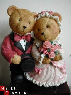 spaarpot beren bruid en bruidegom - 1