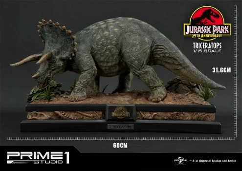 Prime 1 studio Jurassic Park Triceratops Exclusive LMCJP-02EX - 5