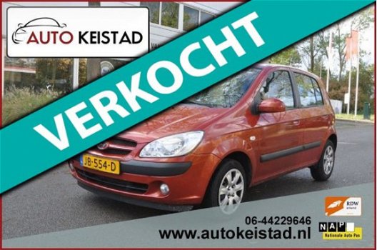 Hyundai Getz - 1.5 CRDi Dynamic 5-DEURS/AIRCO EXPORT - 1