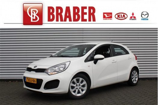 Kia Rio - 1.2 CVVT ComfortLine | Airco | Dealeronderhouden | 1e eigenaar | Bluetooth | Navi | - 1