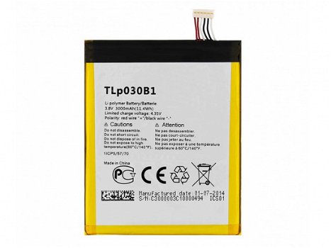 Batteria Alcatel TLp030B1 Note di alta qualità (TLp030B1) - 3000MAH/11.4Wh - 1