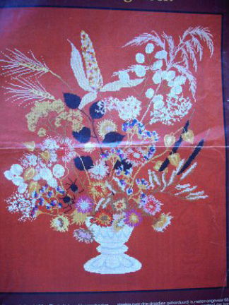 Borduurpatroon Droogboeket Mies Bloch - nr. 1
