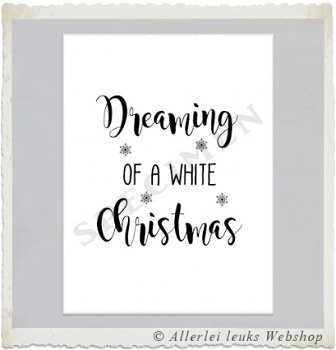 Winter kaart quote magic winter A6 wenskaarten decoratie - 4