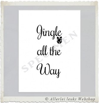 Winter kaart quote magic winter A6 wenskaarten decoratie - 6