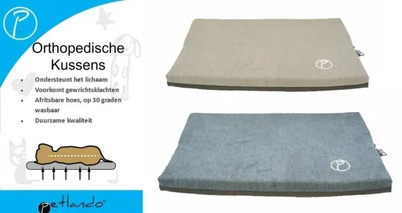 Orthopedische Hondenmatras Turino M 80x55cm - 1