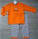 Feetje ORANJE Tricot Pyjama maat 80 - 3 - Thumbnail