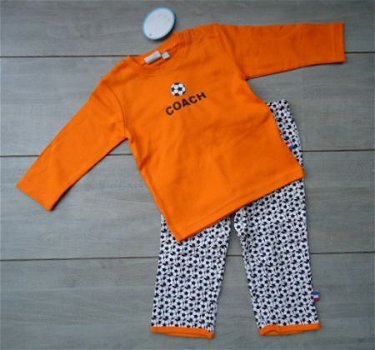 Feetje ORANJE Tricot Pyjama Broek maat 62 - 2