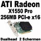 ATI Radeon X1550 256MB FH/LP PCI-e VGA Kaart | Dual | TV-Out - 2 - Thumbnail