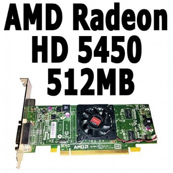 AMD Radeon HD 5450 512MB PCI-e VGA Kaart | Dual | DX11 | W10 - 1