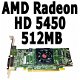 AMD Radeon HD 5450 512MB PCI-e VGA Kaart | Dual | DX11 | W10 - 1 - Thumbnail