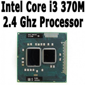 Intel Core i3 370M 2.4Ghz Mobile Processor, 3MB Cache, 64bit - 1