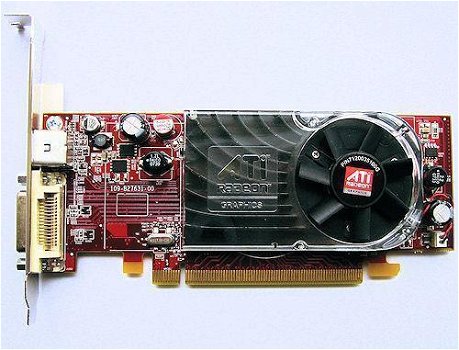 ATI Radeon HD 2400 Pro 256MB PCI-e VGA Kaart | TV-Out | Dual - 1