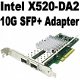 Intel X520-DA2 10G SFP+ Network Adapters + Intel E10GSFPSR - 1 - Thumbnail