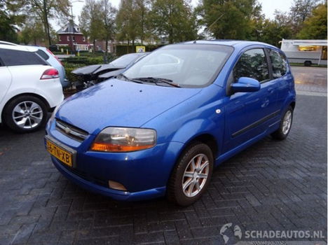 Chevrolet Kalos - 1.4 16V Spirit met airco, stuurbekrachtiging en G3 LPG, APK - 1