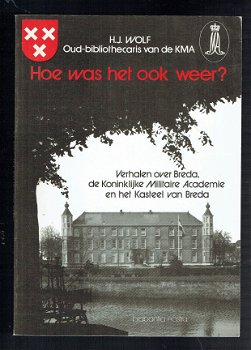 Hoe was het ook weer? door H.J. Wolf (over de KMA, Breda) - 1