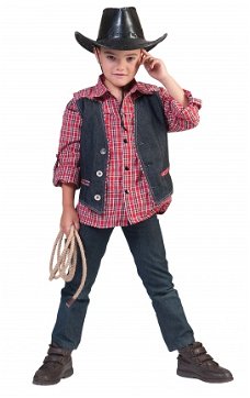 Denim ranger vest maat 116 140 164