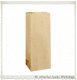 Papieren zakken met blokbodem bruin 24x10cm 100 stuks - 2 - Thumbnail