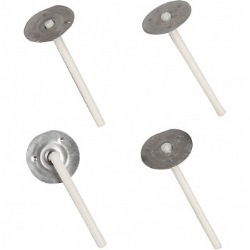 Kaars lontjes waxed 10cm 2mm dik (50 stuks) kaarsen hobby - 2