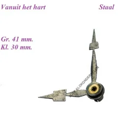 = Wijzers Franse pendule = 37403