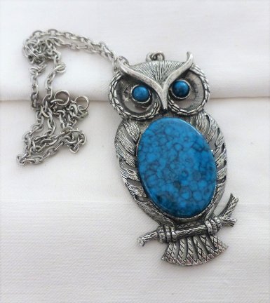 Lange ketting met grote hanger - nr. 1