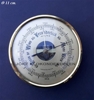 === Barometer = bol glas = gebruikt === 38475 - 1