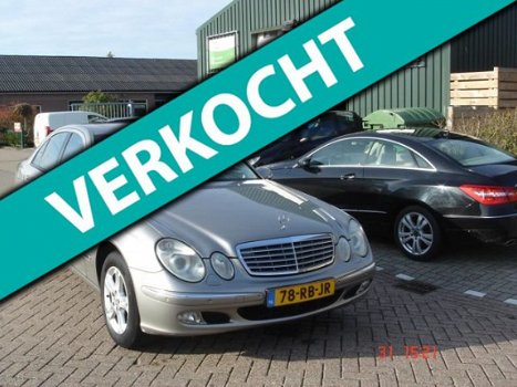 Mercedes-Benz E-klasse - 220 CDI Avantgarde Airco, Climate, Automaat , met NAP - 1