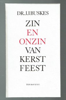 Zin en onzin van kerstfeest door dr J.J. Buskes