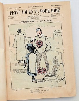 Petit Journal pour Rire [c 1886] nr 540 t/m 591 Satire - 3
