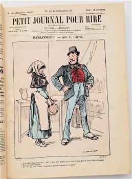 Petit Journal pour Rire [c 1886] nr 540 t/m 591 Satire - 4