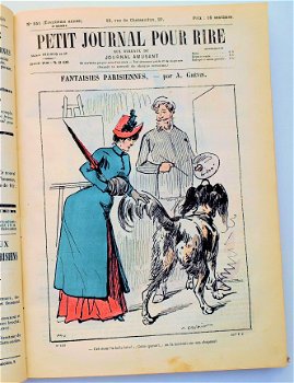 Petit Journal pour Rire [c 1886] nr 540 t/m 591 Satire - 5