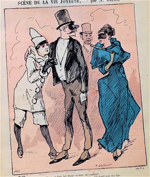 Petit Journal pour Rire [c 1886] nr 540 t/m 591 Satire - 6