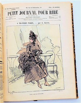 Petit Journal pour Rire [c 1886] nr 540 t/m 591 Satire - 8