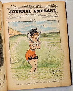 Le Journal Amusant JAARGANG 1901 Art Nouveau Satire - 1