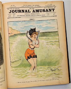 Le Journal Amusant JAARGANG 1901 Art Nouveau Satire