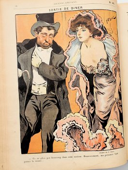 Le Journal Amusant JAARGANG 1901 Art Nouveau Satire - 4