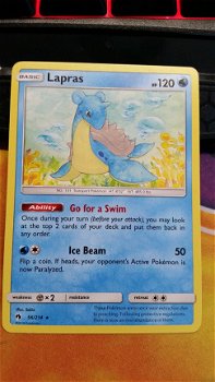 Lapras 56/214 Rare Lost Thunder - 1