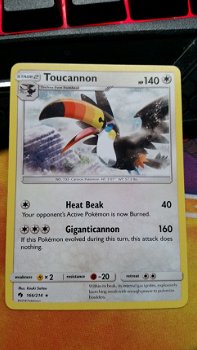 Toucannon 166/214 Rare Lost Thunder - 1