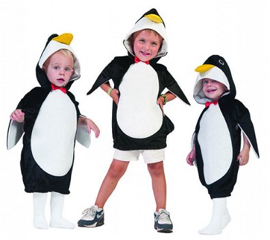 Pinguin Tuniek met kap - 1