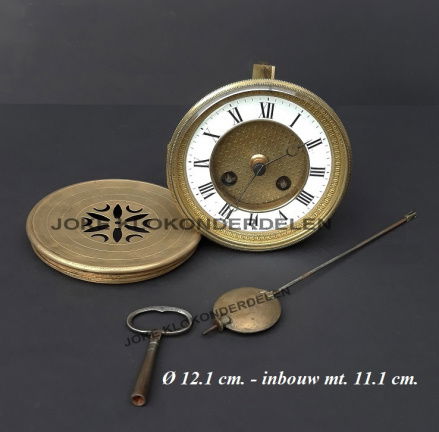 === Pendule uurwerk = Samuel Marti = oud === 38480 - nr. 1