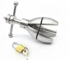 Anal Spreader Buttplug - Metaal