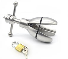 Anal Spreader Buttplug  01..metaal.