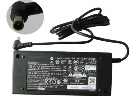 Sony Replacement AC Adapter for ACDP-085E03 ACDP-085N02 ACDP-085E01 Sony LCD TV ACDP-085E01 / 085E02 - 1